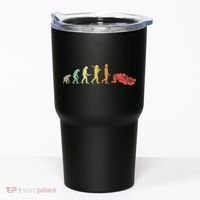 Jiu Jitsu Practitioners Gift Ideas Retro Jiu Jitsu Evolution  Tumbler thumb 0