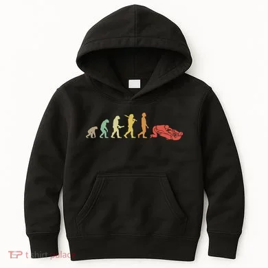 Jiu Jitsu Practitioners Gift Ideas Retro Jiu Jitsu Evolution Kids Hoodie