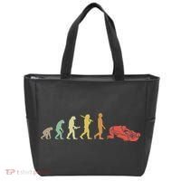 Jiu Jitsu Practitioners Gift Ideas Retro Jiu Jitsu Evolution  Tote Bag thumb 0