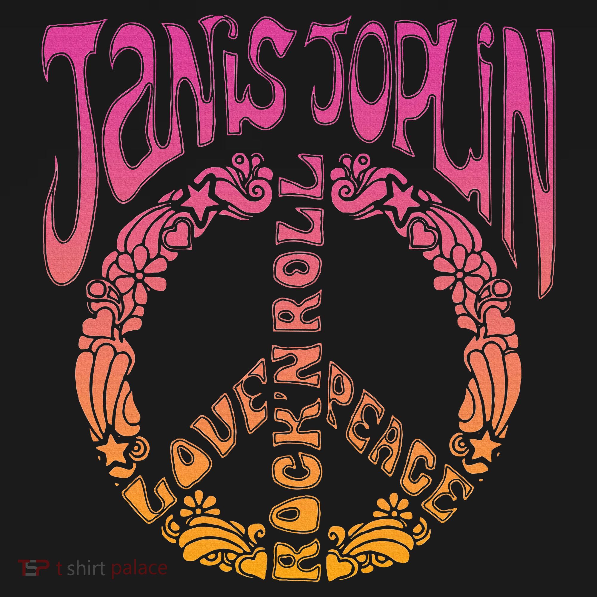 J.A.N.I.S Joplin Peace Art Nouveau Toddler Hoodie
