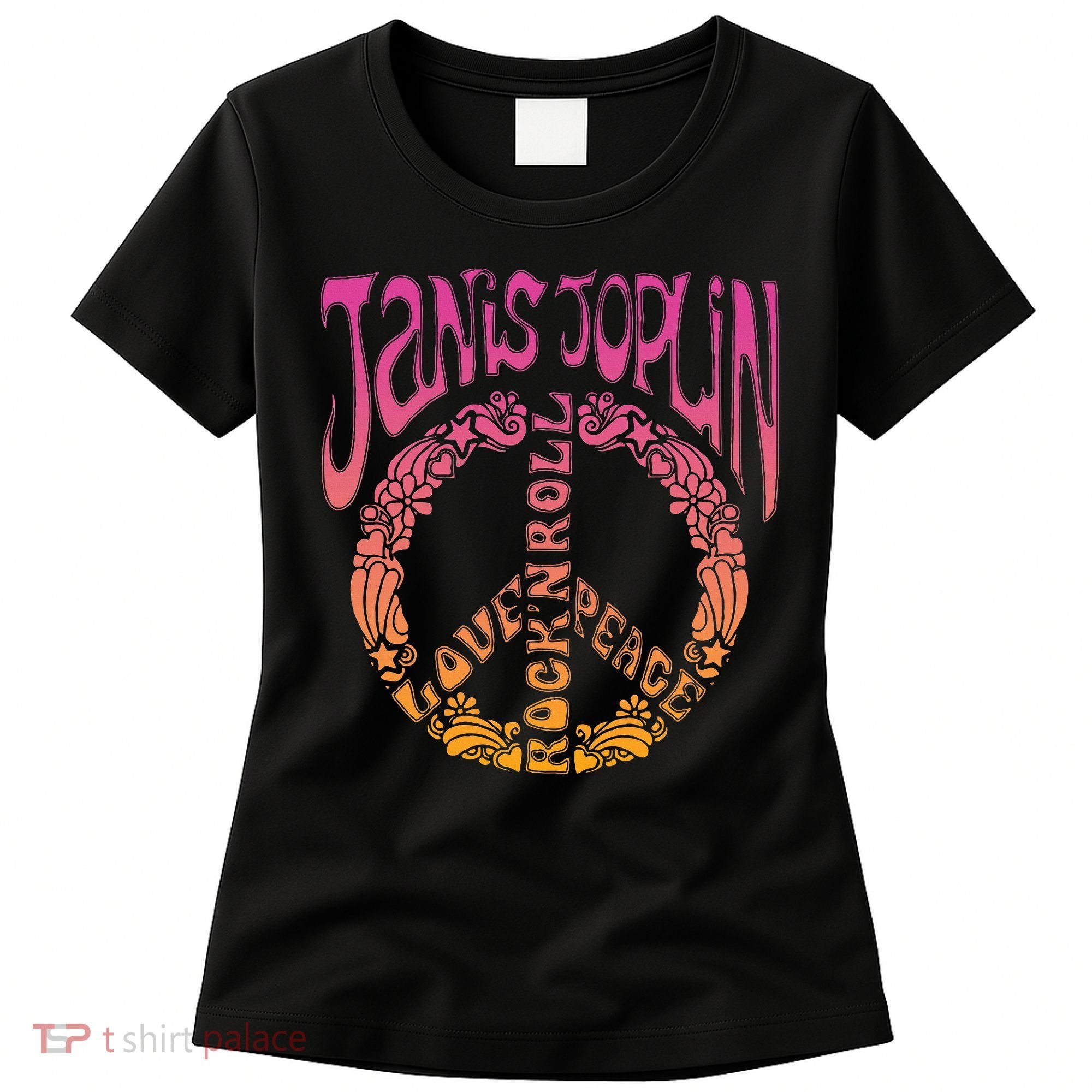 J.A.N.I.S Joplin Peace Art Nouveau Women's T-Shirt