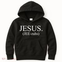 Jesus Jee-zuhs Pronunciation Kids Hoodie thumb 0