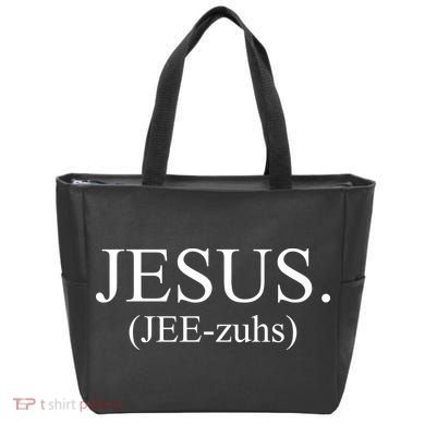 Jesus Jee-zuhs Pronunciation Tote Bag