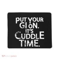 Jiu Jitsu Put Your Gi On ItS Cuddle Time Bjj Funny Mousepad thumb 0