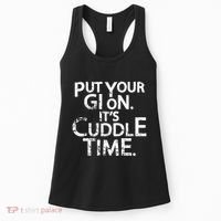 Jiu Jitsu Put Your Gi On ItS Cuddle Time Bjj Funny Women's Tank Top thumb 0