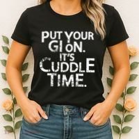 Jiu Jitsu Put Your Gi On ItS Cuddle Time Bjj Funny Women's T-Shirt thumb 2