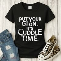 Jiu Jitsu Put Your Gi On ItS Cuddle Time Bjj Funny Women's T-Shirt thumb 3