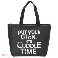 Jiu Jitsu Put Your Gi On ItS Cuddle Time Bjj Funny Tote Bag thumb 0