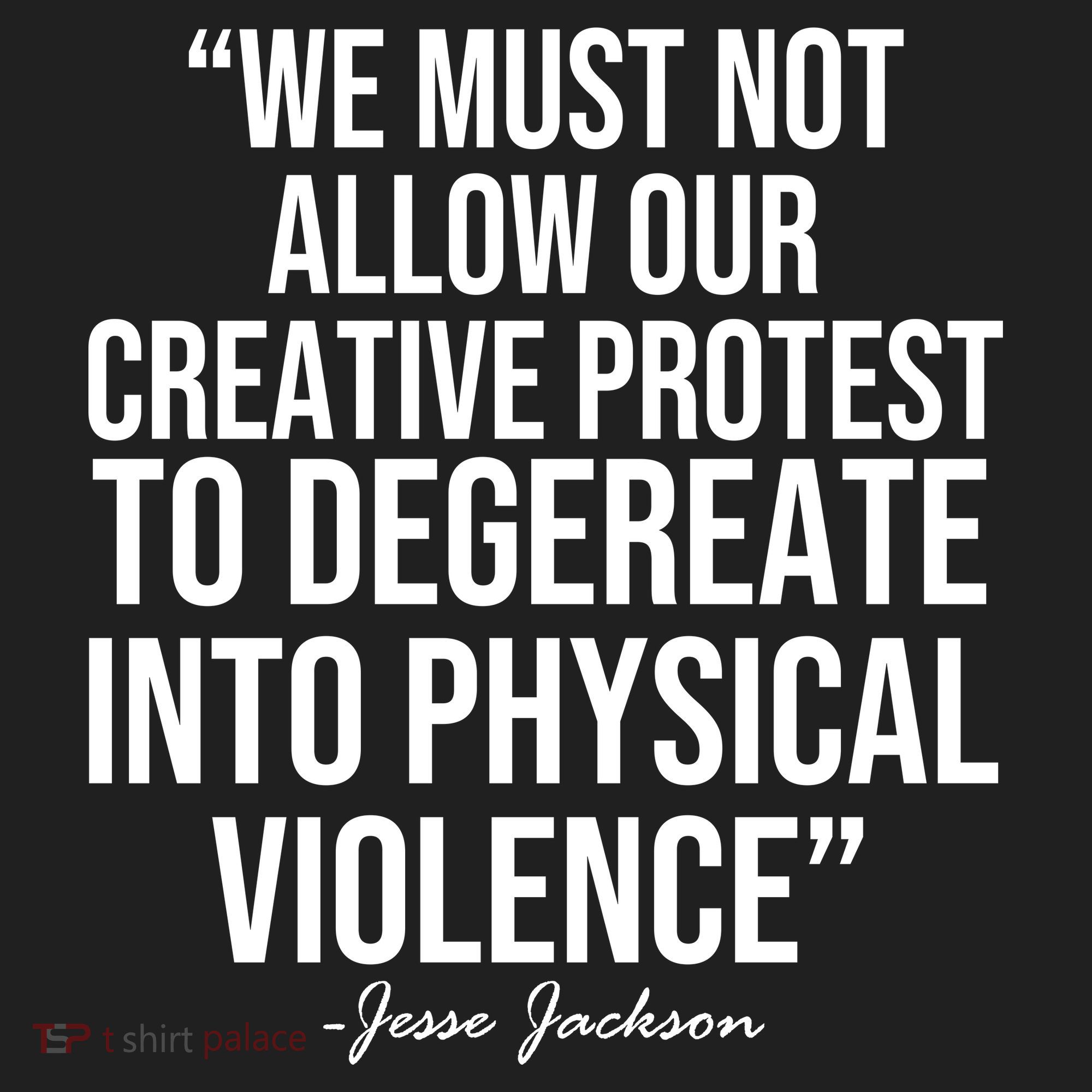Jesse Jackson Quote Beanie