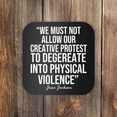 Jesse Jackson Quote Coaster