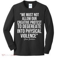 Jesse Jackson Quote Kids Long Sleeve Shirt thumb 0