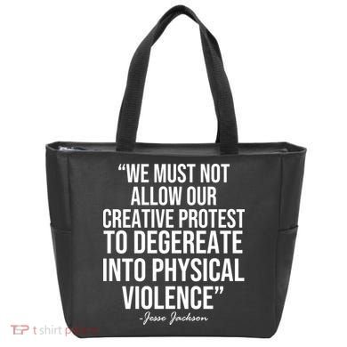 Jesse Jackson Quote Tote Bag