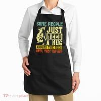 Jiu Jitsu Some People Need A Hug BJJ MMA Jujitsu Apron thumb 2