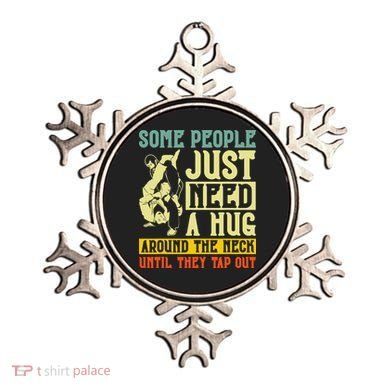 Jiu Jitsu Some People Need A Hug BJJ MMA Jujitsu Ornament