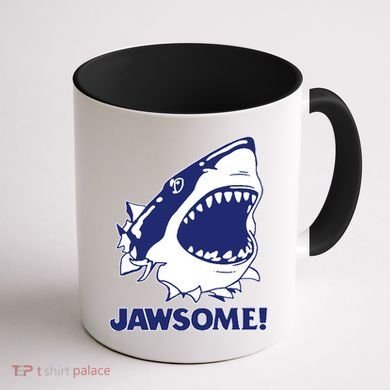 Jawsome Jaws Shark Coffee Mug back