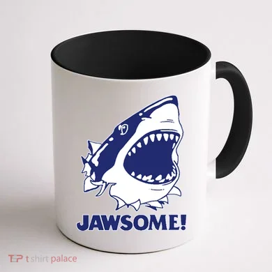 Jawsome Jaws Shark Coffee Mug back