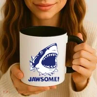 Jawsome Jaws Shark Coffee Mug thumb 3