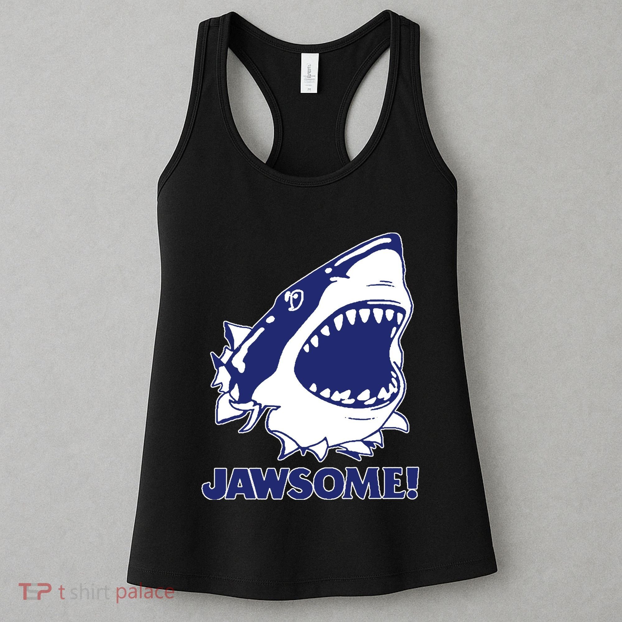 Jawsome Jaws Shark Women's Tank Top
