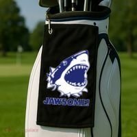 Jawsome Jaws Shark Golf Towel thumb 2