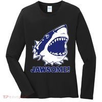 Jawsome Jaws Shark Women's Long Sleeve Shirt thumb 0
