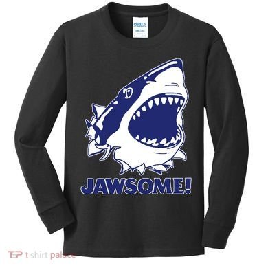 Jawsome Jaws Shark Kids Long Sleeve Shirt