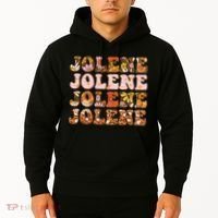 Jolene Jolly Song Leopard Floral Hoodie thumb 2