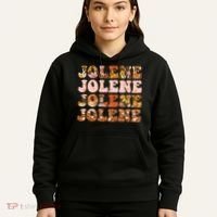 Jolene Jolly Song Leopard Floral Hoodie thumb 5