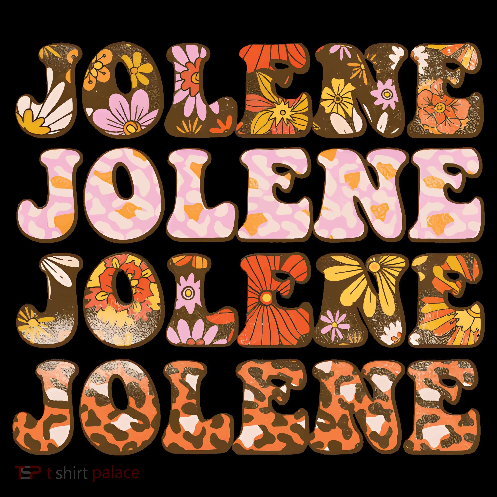 Jolene Jolly Song Leopard Floral Hoodie