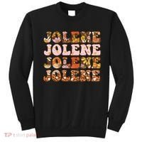 Jolene Jolly Song Leopard Floral Sweatshirt thumb 0