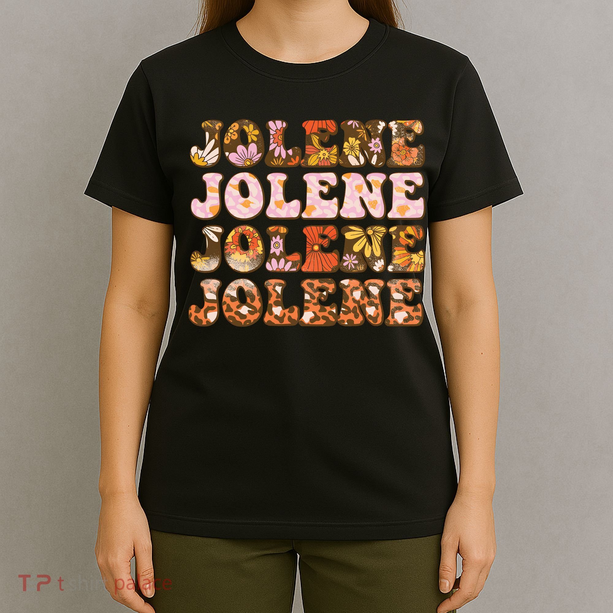 Jolene Jolly Song Leopard Floral T-Shirt