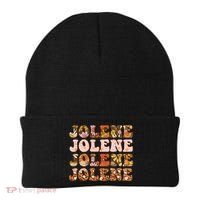 Jolene Jolly Song Leopard Floral Beanie thumb 0