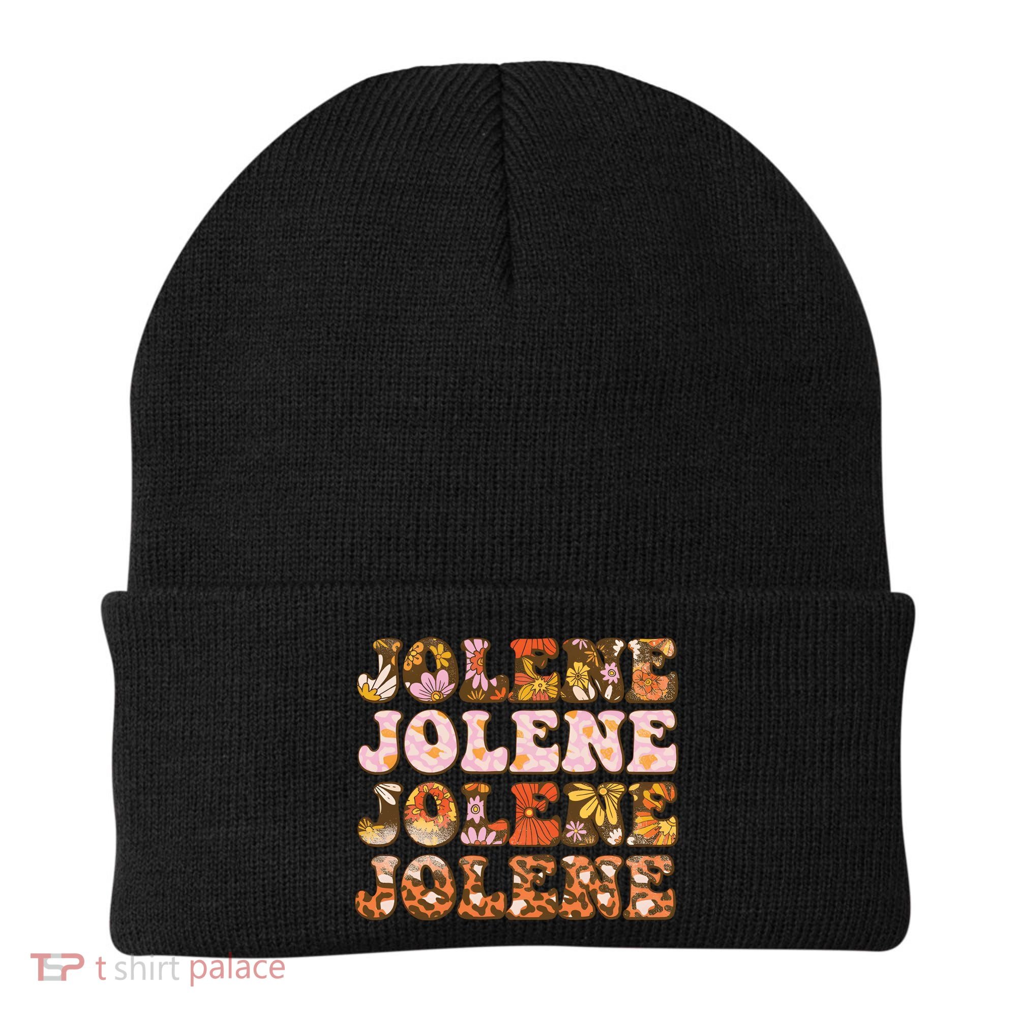 Jolene Jolly Song Leopard Floral Beanie