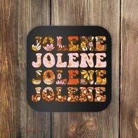 Jolene Jolly Song Leopard Floral Coaster thumb 0