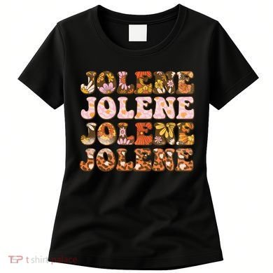 Jolene Jolly Song Leopard Floral Women's T-Shirt