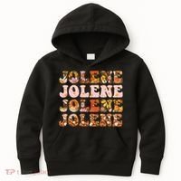 Jolene Jolly Song Leopard Floral Kids Hoodie thumb 0
