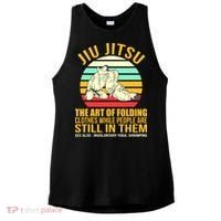 Jiu Jitsu Shirts Art Of Folding Clothes BJJ MMA Jujitsu Ladies PosiCharge Tri-Blend Wicking Tank thumb 0