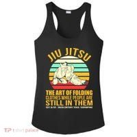 Jiu Jitsu Shirts Art Of Folding Clothes BJJ MMA Jujitsu Ladies PosiCharge Competitor Racerback Tank thumb 0