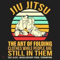 Jiu Jitsu Shirts Art Of Folding Clothes BJJ MMA Jujitsu 40oz Vacuum Insulated Stainless Steel Travel Tumbler thumb 4
