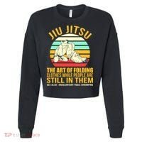 Jiu Jitsu Shirts Art Of Folding Clothes BJJ MMA Jujitsu Cropped Pullover Crew thumb 0