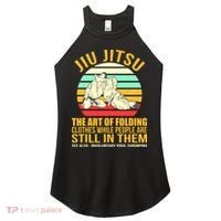 Jiu Jitsu Shirts Art Of Folding Clothes BJJ MMA Jujitsu Women's Perfect Tri Rocker Tank thumb 0