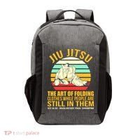 Jiu Jitsu Shirts Art Of Folding Clothes BJJ MMA Jujitsu Vector Backpack thumb 0