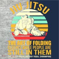 Jiu Jitsu Shirts Art Of Folding Clothes BJJ MMA Jujitsu Kids Colorblock Raglan Jersey thumb 2