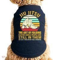 Jiu Jitsu Shirts Art Of Folding Clothes BJJ MMA Jujitsu Doggie Tank thumb 0