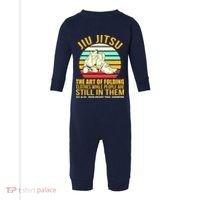 Jiu Jitsu Shirts Art Of Folding Clothes BJJ MMA Jujitsu Infant Fleece One Piece thumb 0