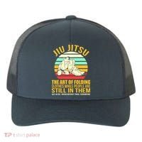 Jiu Jitsu Shirts Art Of Folding Clothes BJJ MMA Jujitsu Yupoong Adult 5-Panel Trucker Hat thumb 0