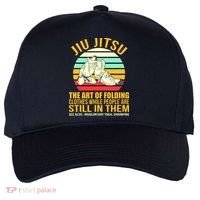 Jiu Jitsu Shirts Art Of Folding Clothes BJJ MMA Jujitsu Five-Panel Snapback Cap thumb 0