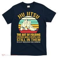 Jiu Jitsu Shirts Art Of Folding Clothes BJJ MMA Jujitsu T-Shirt thumb 0