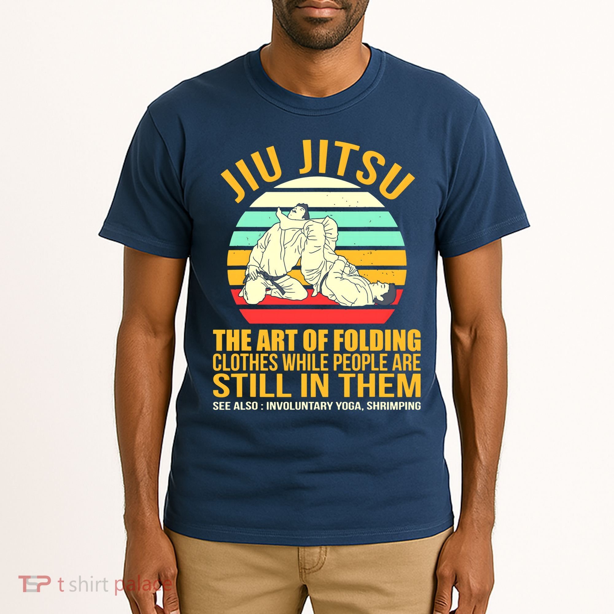 Jiu Jitsu Shirts Art Of Folding Clothes BJJ MMA Jujitsu Tall T-Shirt