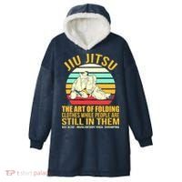 Jiu Jitsu Shirts Art Of Folding Clothes BJJ MMA Jujitsu Hooded Wearable Blanket thumb 0