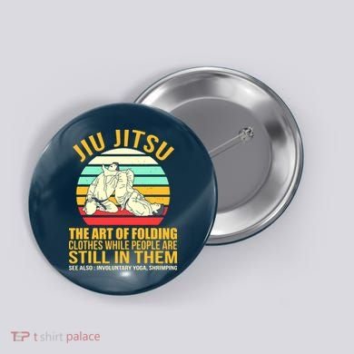 Jiu Jitsu Shirts Art Of Folding Clothes BJJ MMA Jujitsu Button